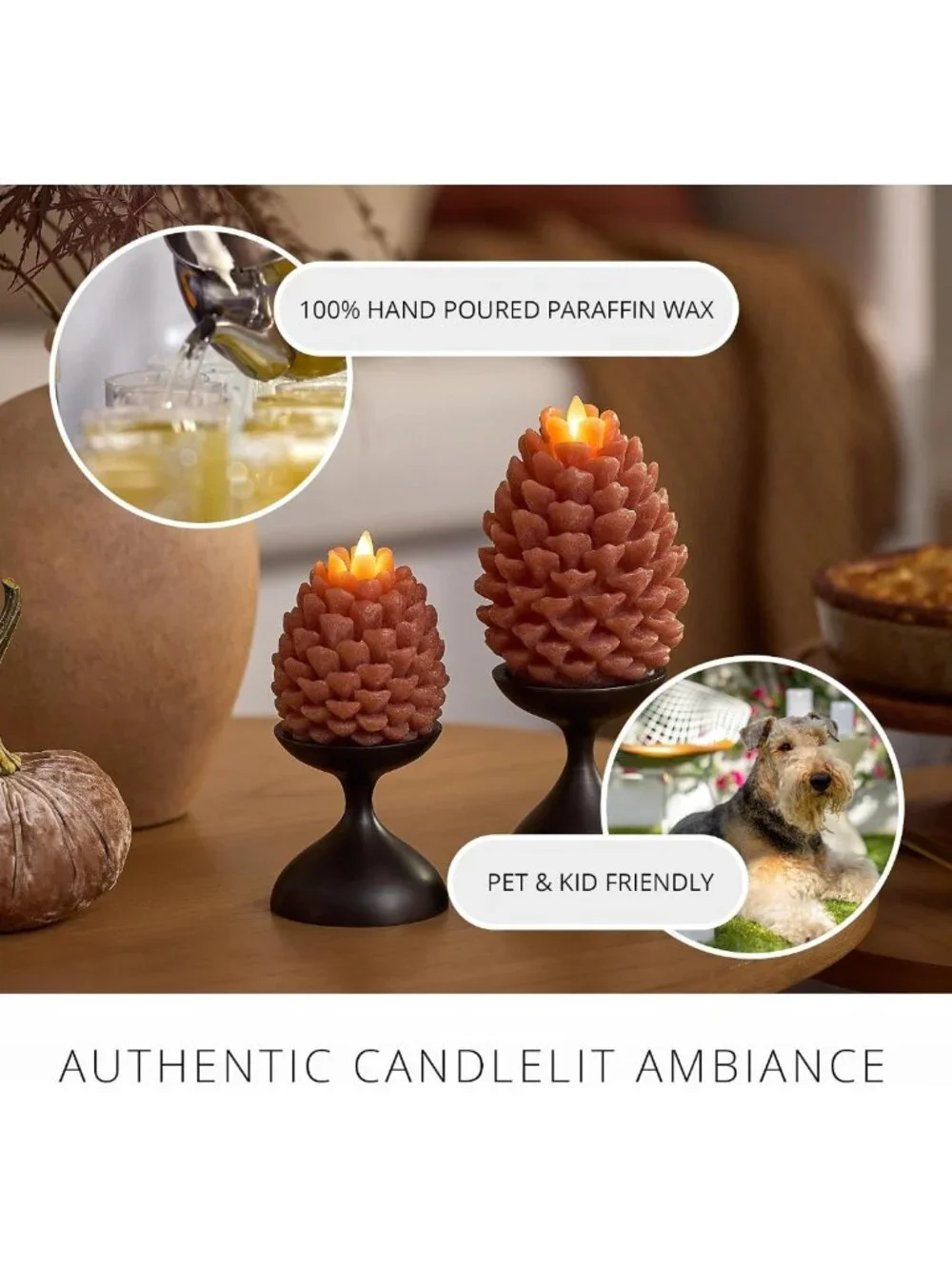 Flameless Candle 4.7